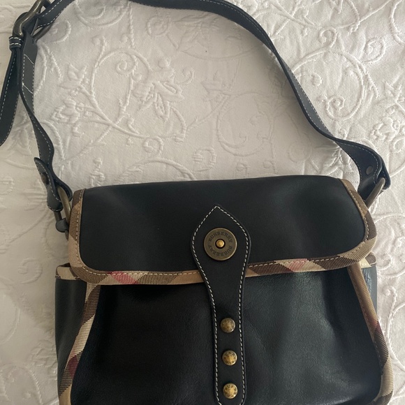 Burberry London Nova Check Trimmed shoulder bag - Picture 2 of 9